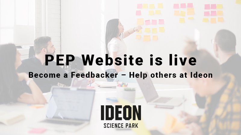 PEP – Prelaunch Evaluation Program, website now live!