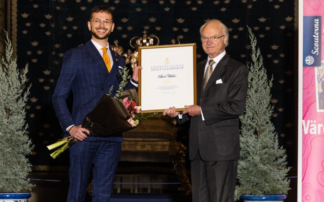 Oliver Titikic, Aurix Hybrid Agency, Received the King’s Award for Young Leadership!