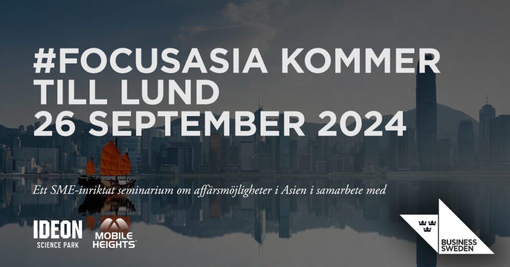 SME Academy Focus Asia kommer till Lund