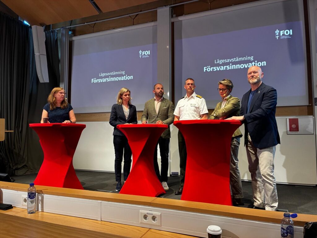 defense innovation panel at almedalsveckan 2025