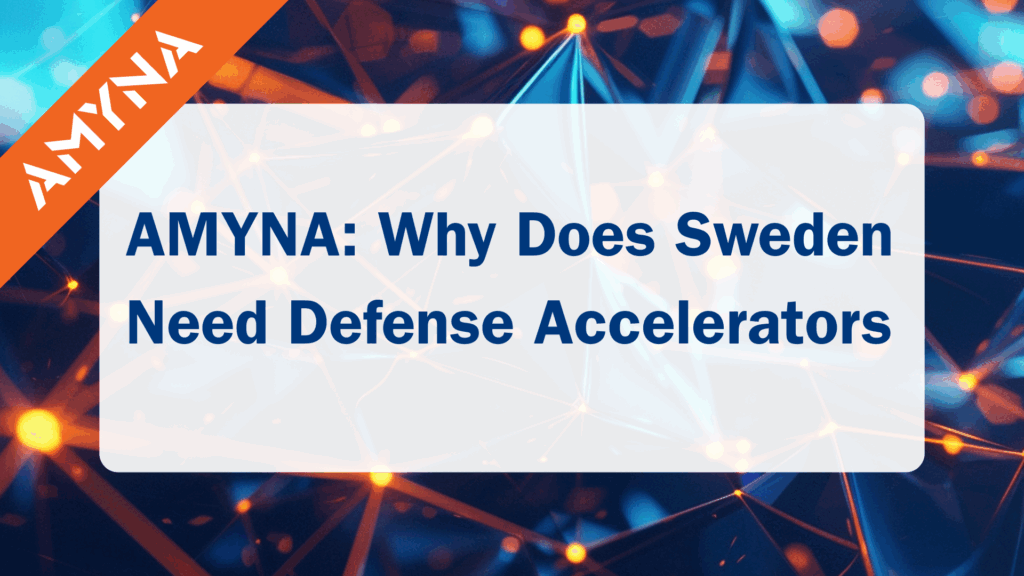 Text box: Why does sweden need defense accelerators?