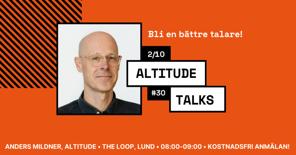 Altitude Talks med Anders Mildner
