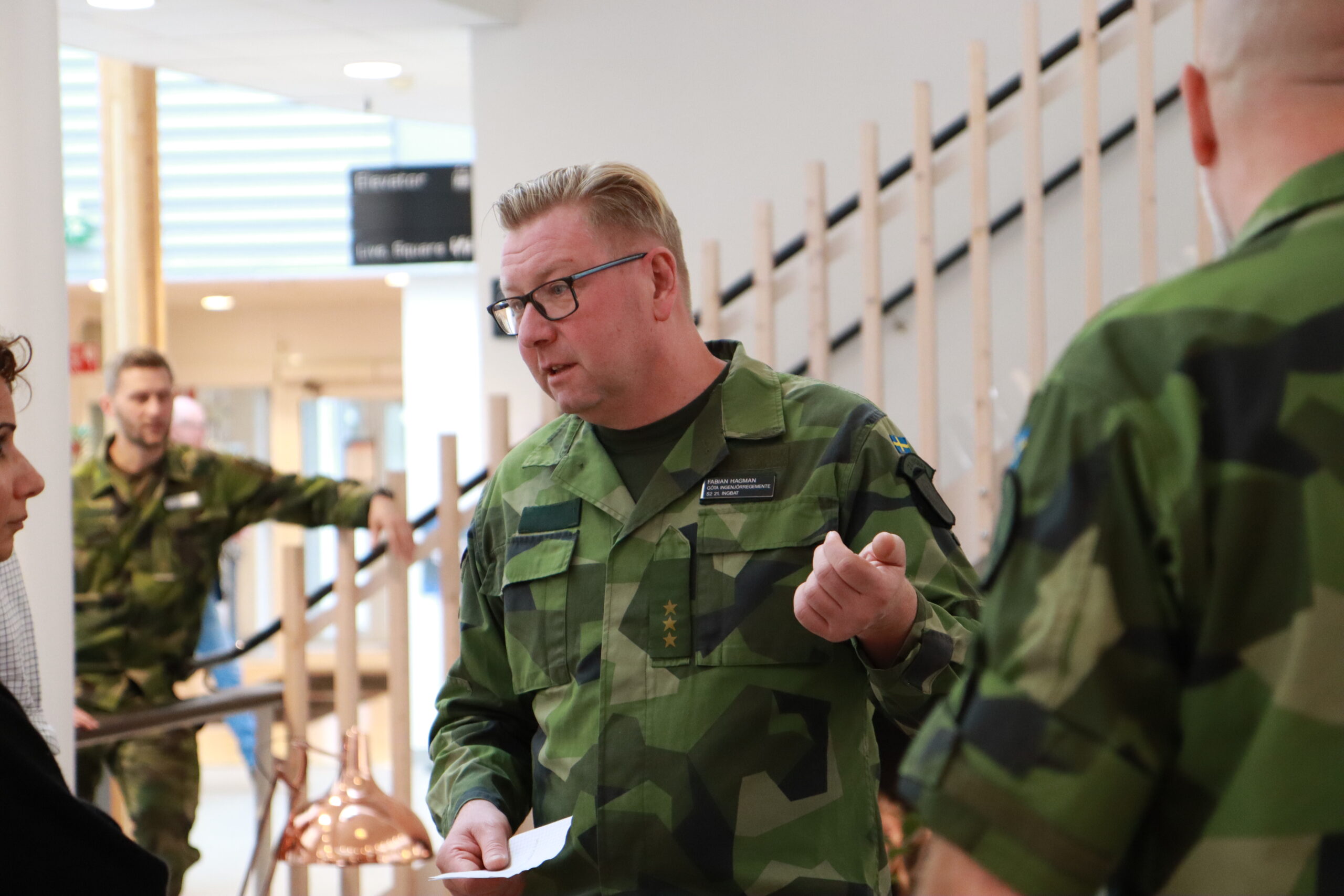 Försvarsinnovation på Chalmers med Winquist Lab & Amyna Fabian Hagman from Göta Ingenjörregemente