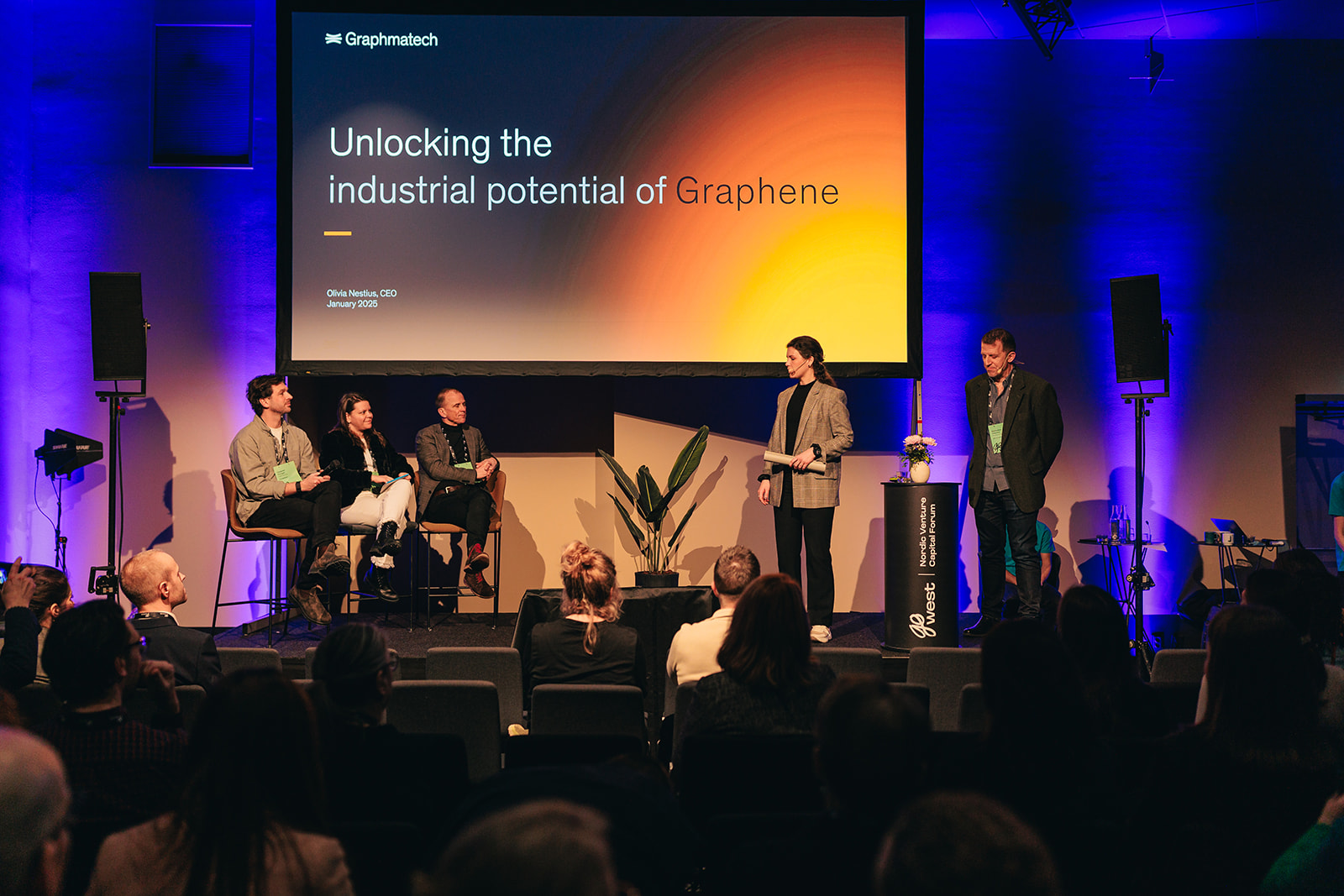 Leading at the Edge of Innovation Olivia Nestius, CEO of Graphmatech, at GoWest.