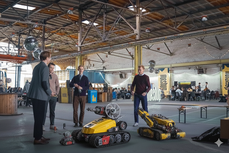 Amyna, powered by Ideon Science Park, is partnering with Mashup 2026 – Robotics & Physical AI.