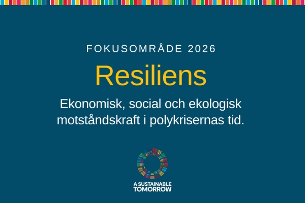 A Sustainable Tomorrow 2026 – Resiliens