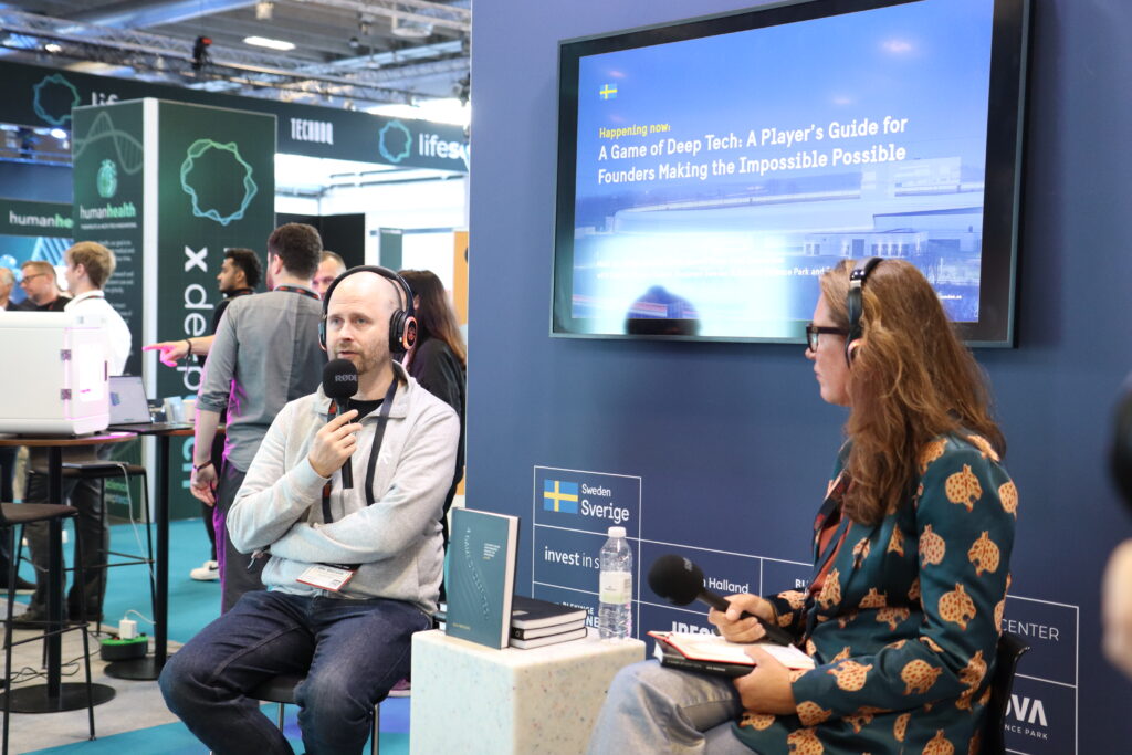Southern Sweden at TechBBQ 2026 Cece Geijer af Ekström interview with Ola Wassvik