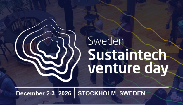 Apply to Pitch to Investors at Sweden Sustaintech Venture Day 2026